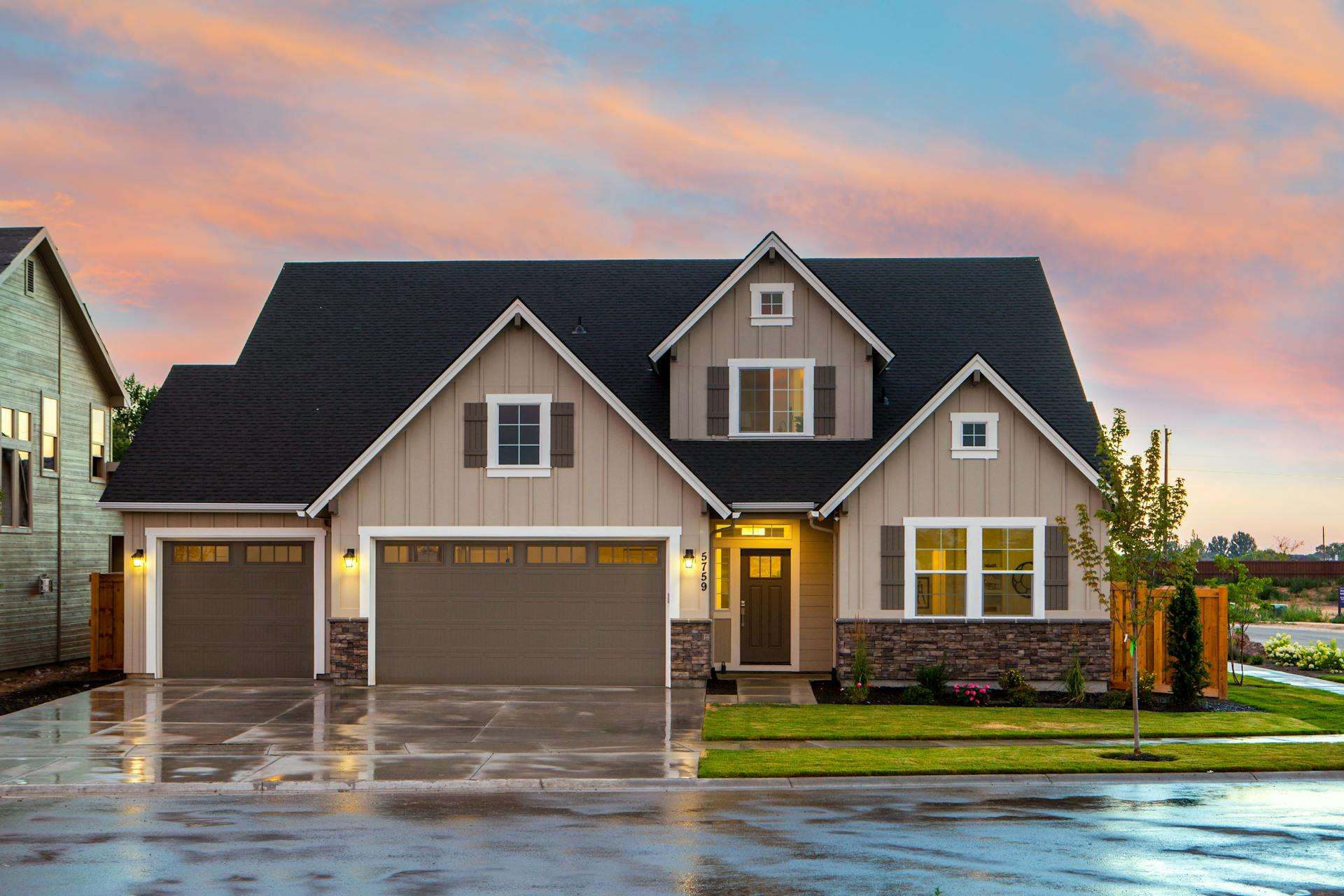 Beautiful American home protected by Complete Insurance Agency
